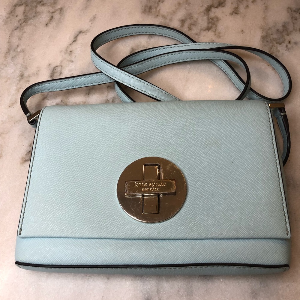 Kate Spade Sally Newbury Lane Blue Crossbody
